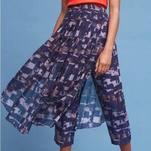 NWOT Anthropologie HD in Paris Skirted Waterfront Pants Size 4